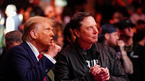 Elon Musk y Donald Trump.
