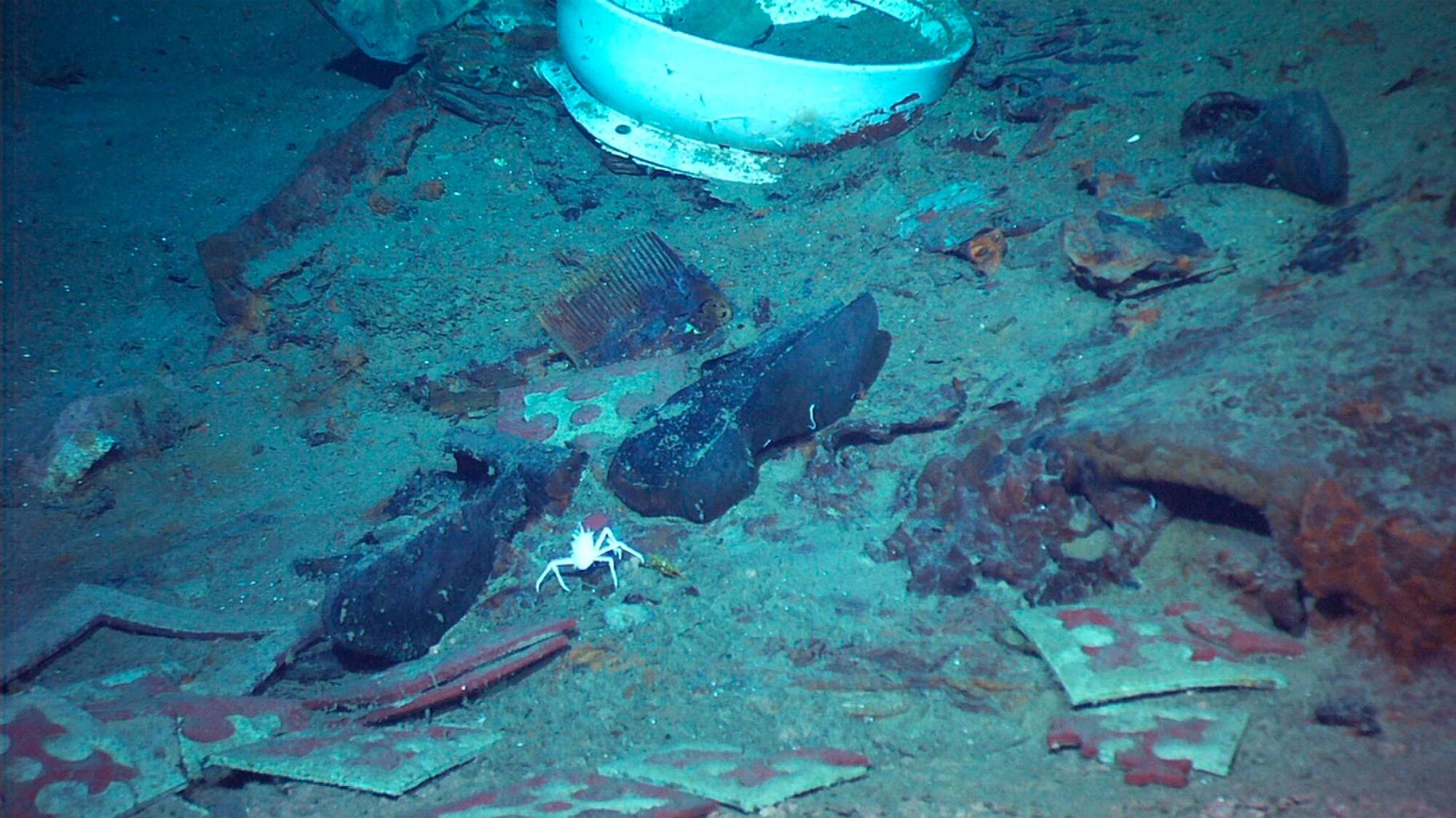 La zona en donde se hundió el Titanic está llena de zapatos ¿A qué se debe este fenómeno?