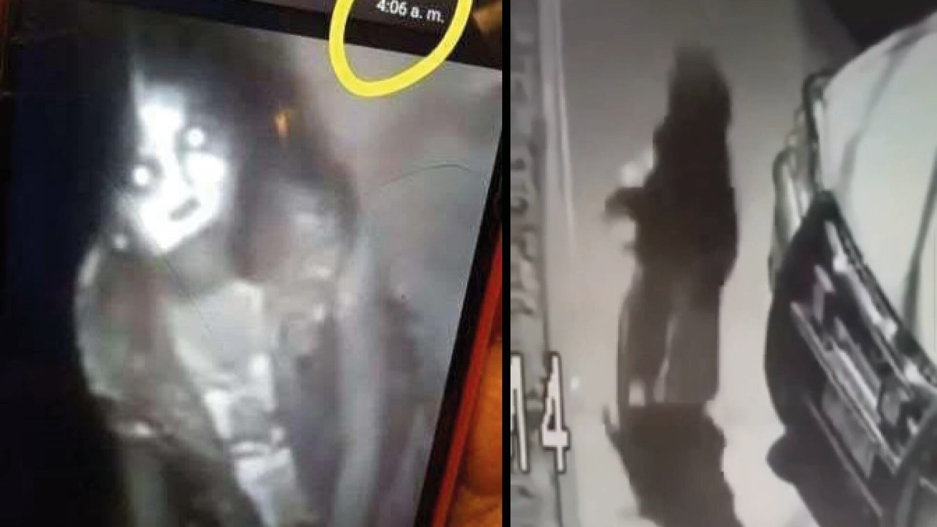 Fantasma en parqueadero