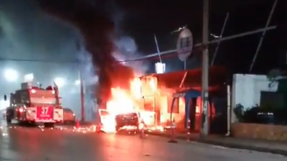 Explosión en La Garzota