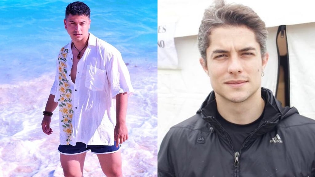 El gato y José Manuel Barreto.