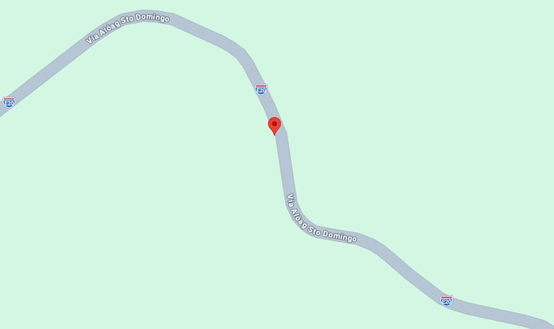 Última ubicación de Héctor Enríquez, según Israel Ruiz, su primo. Captura de Pantalla