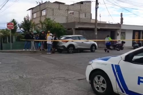 Encuentran a una mujer herida y a un hombre sin vida que grabó un extraño video antes de morir en Riobamba