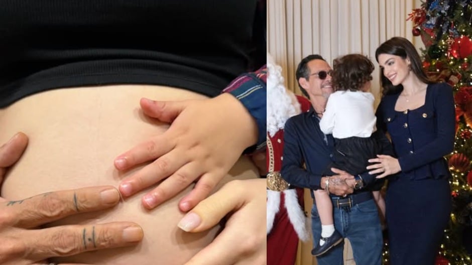Marc Anthony y Nadia Ferreira agrandan la familia
