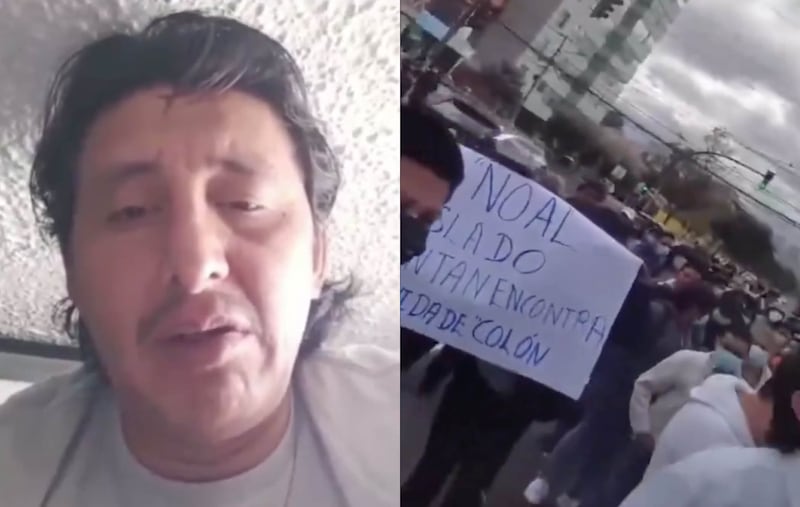 Colón Pico se pronunció desde el interior de la cárcel de Riobamba tras posible traslado a La Roca.