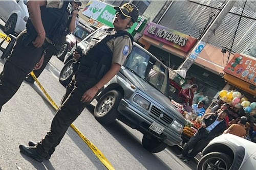 Dos personas resultaron heridas tras ataque armado en Carapungo, norte de Quito