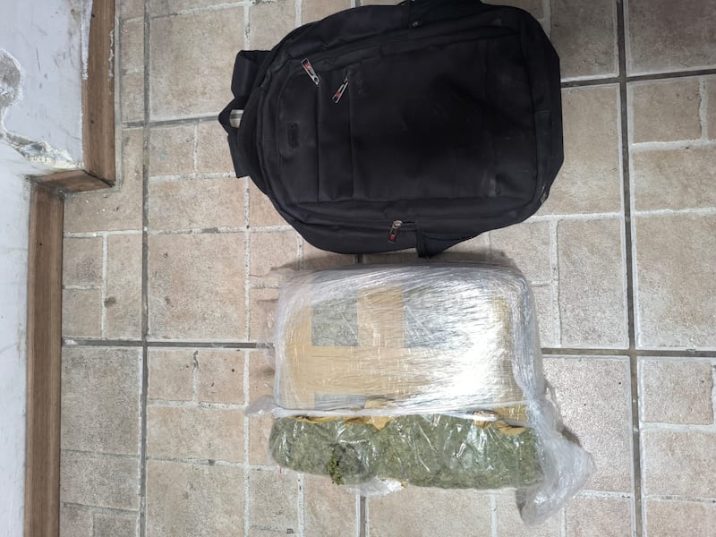 Operación “Hierba Buena”: Policía incauta 134 kilos de marihuana y detiene a tres personas en Calderón. Foto: Policía Nacional