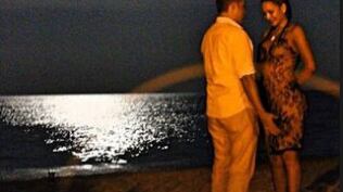 Stefany Tejada y su esposo