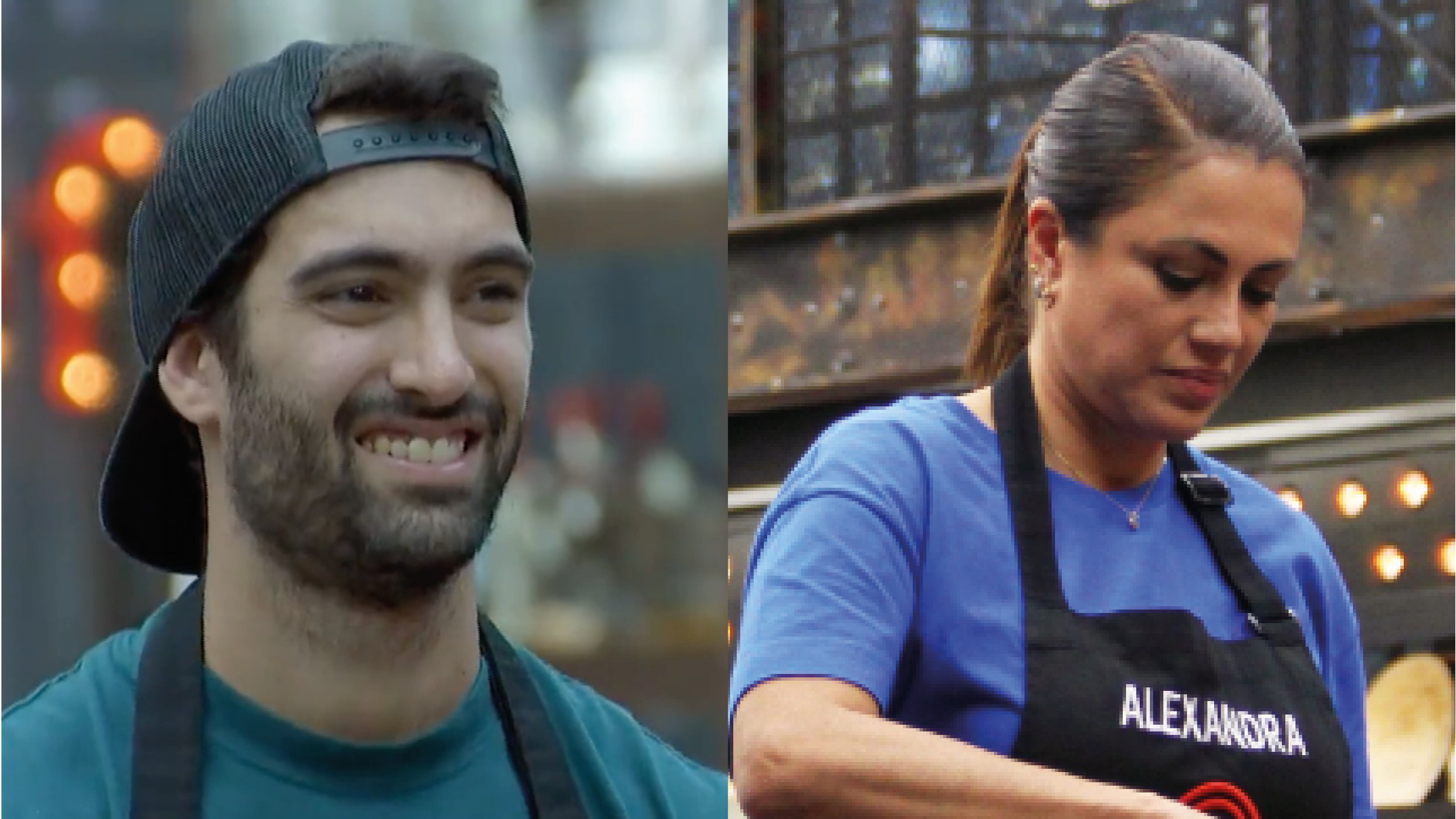 Jamil y Alexandra en MasterChef Ecuador