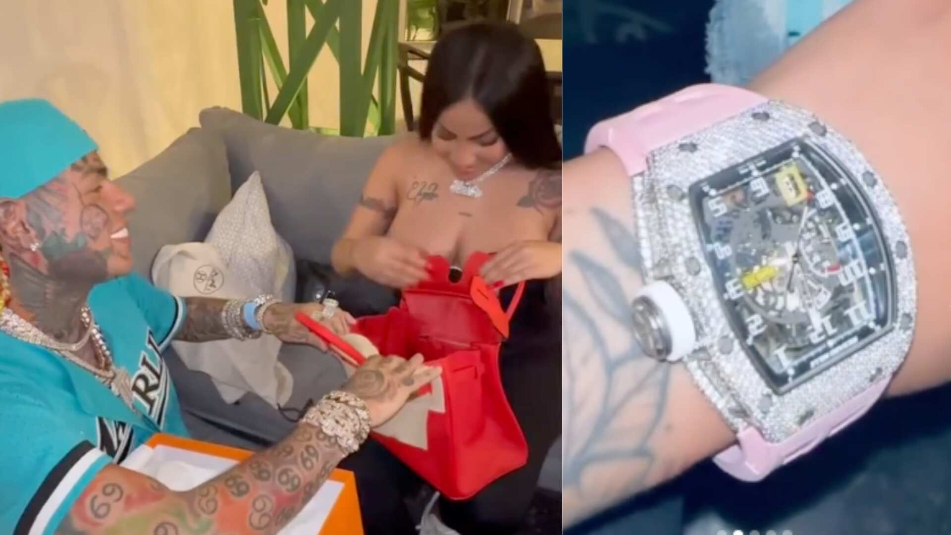 6ix9ine y Yailin La Más Viral