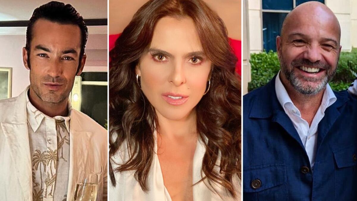 Aarón Díaz y Luis García Postigo son los exesposos de Kate del Castillo