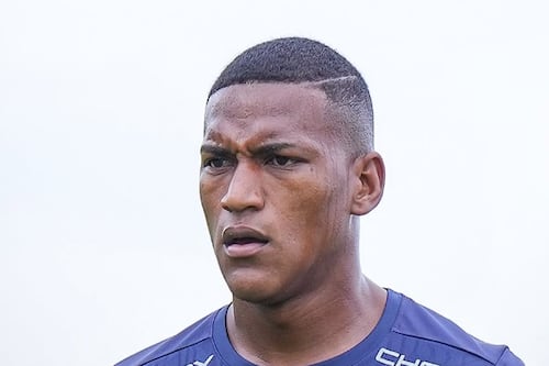 Los jugadores de LDU que no pueden ver la tarjeta amarilla contra Palmeiras