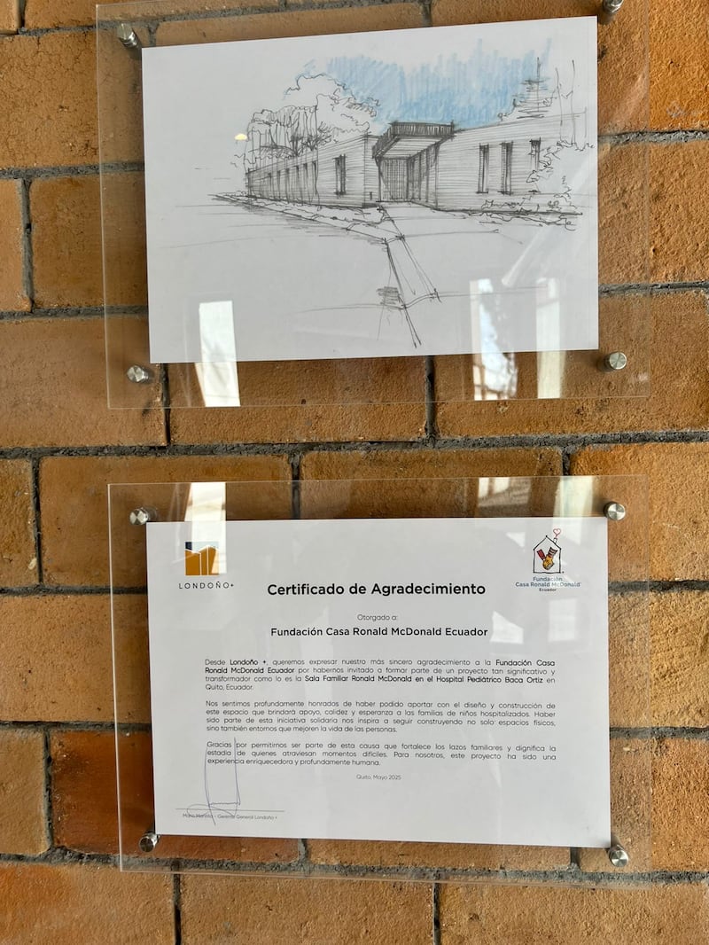 Fundación Casa Ronald McDonald inauguró su primera Sala Familiar en Quito