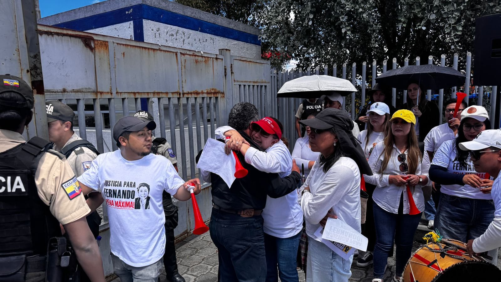 Audiencia de formulación de cargos contra Julio Marcelo C. M., Yismary Andreina Z. A. y César Damián E. M. #FiscalíaEc los investiga por el presunto delito de #DesapariciónInvoluntaria con resultado de muerte de Héctor E.