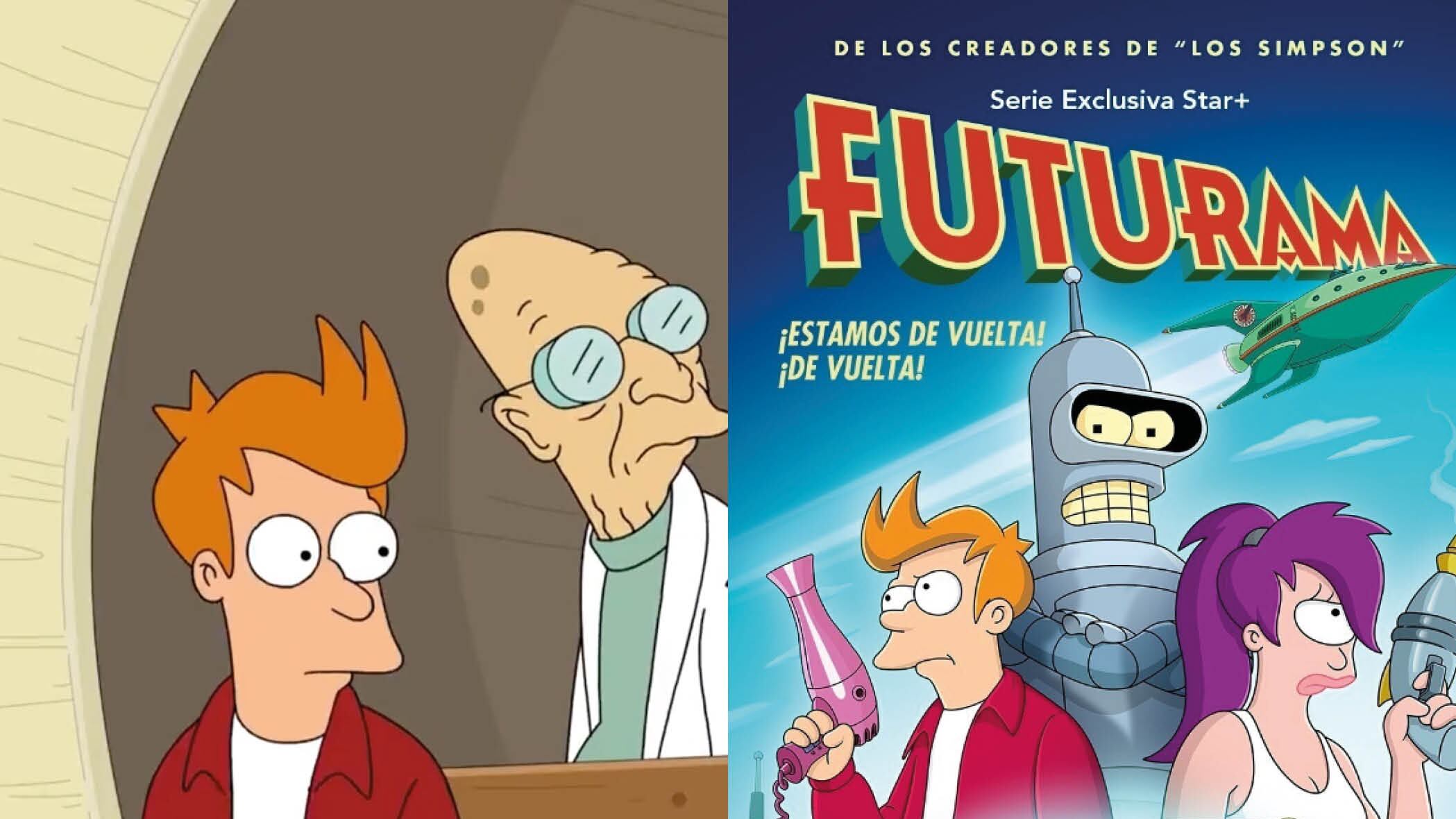 Futurama presenta su primer tráiler después de estar 10 años de vacaciones, esta es la fecha de su regreso