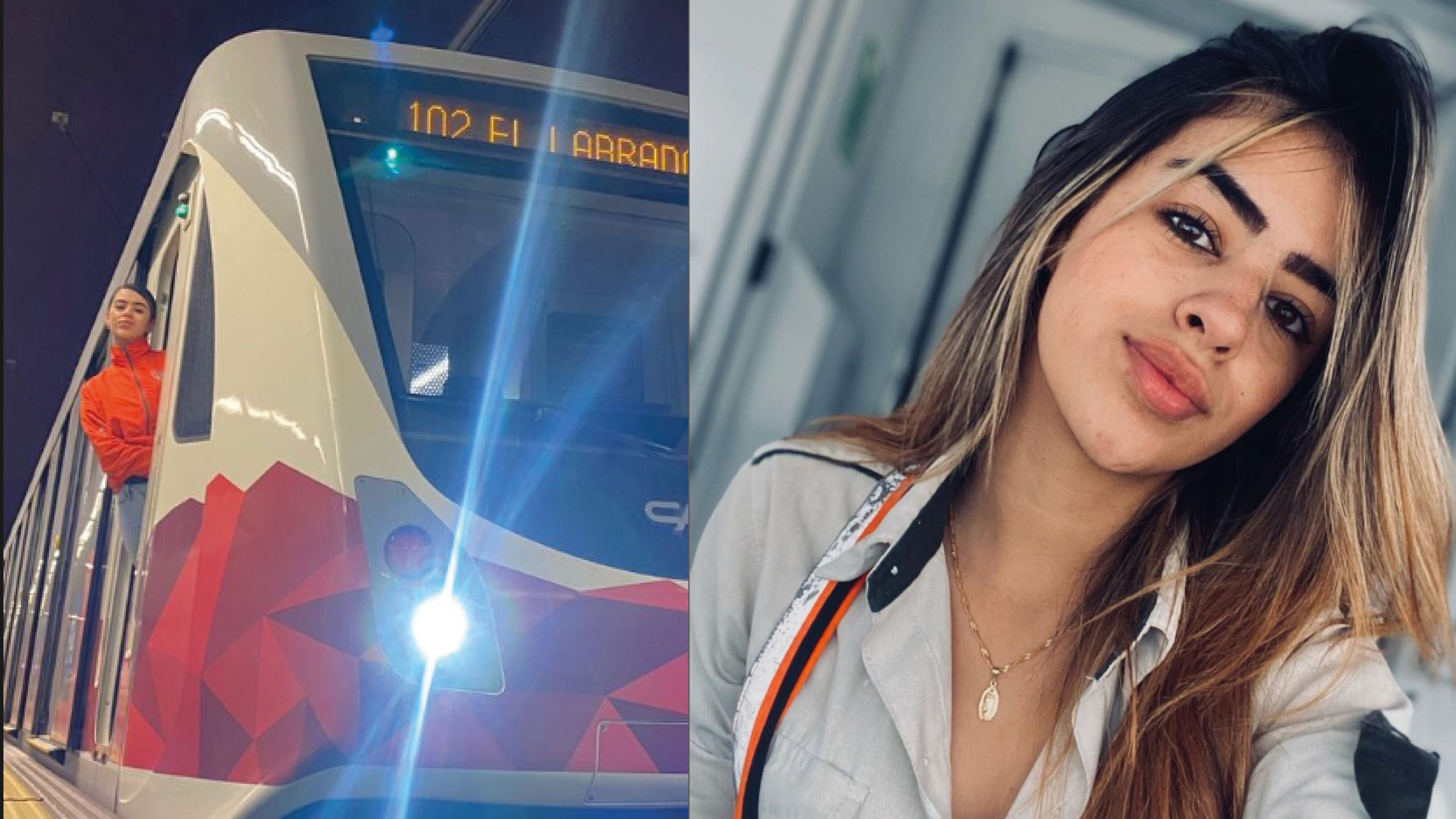 Las mejores fotos de Katherine Munera, la guapa conductora del Metro de Quito