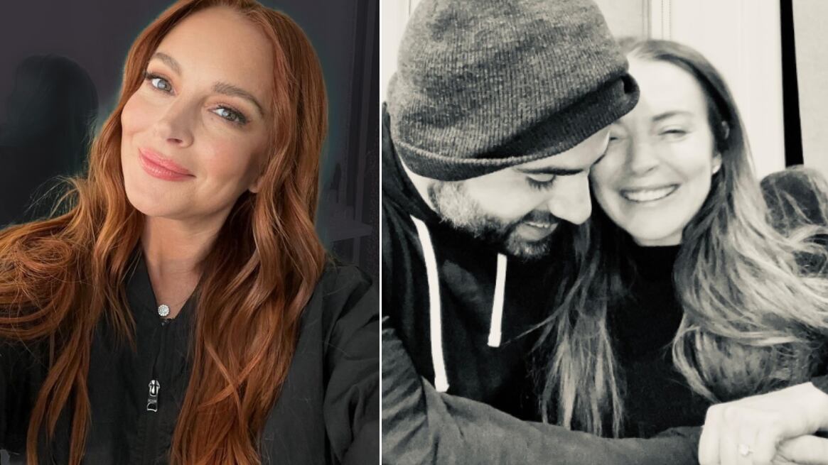 Lindsay Lohan y su esposo