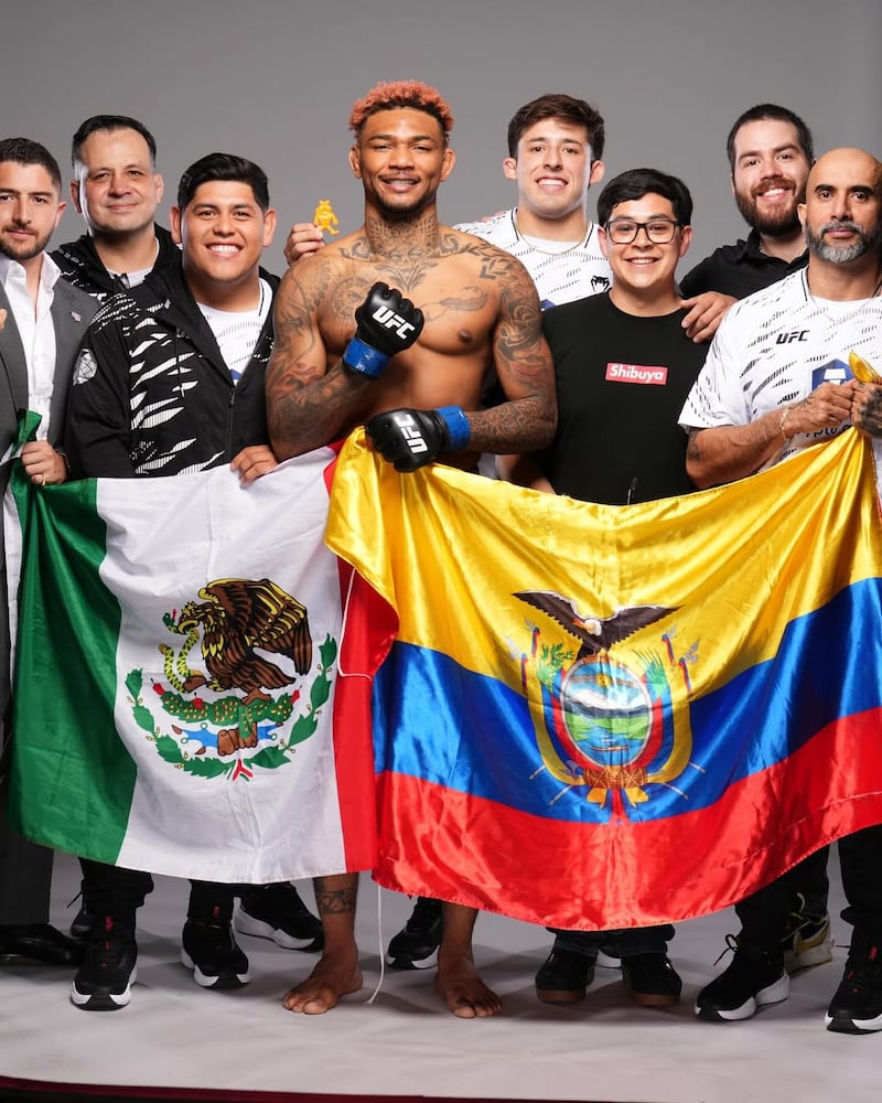 Michael Morales hace soñar al Ecuador con el título de la UFC en el 2026.
