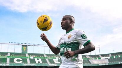 Jhegson Méndez con el Elche