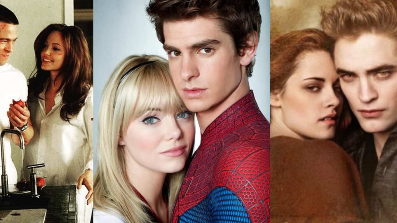 Varias son las relaciones de actores que nacieron en pleno set mientras rodaban una película y su amor simplemente traspasó la pantalla.