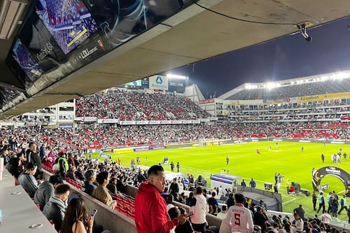 El Rodrigo Paz Delgado lució de blanco para el partido Liga de Quito vs Barcelona SC