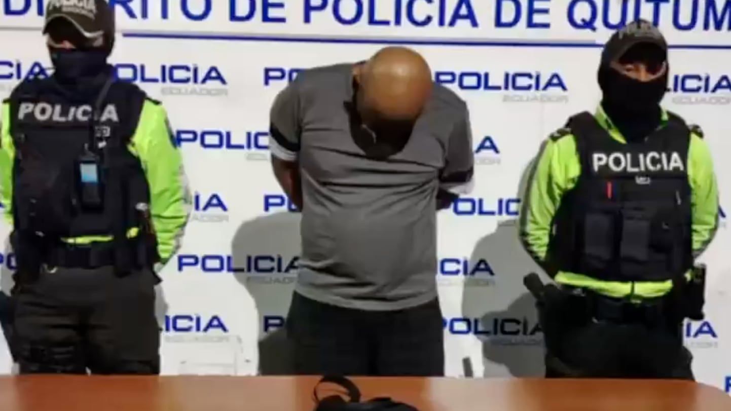 Amenazó a su pareja y dijo tener un arma en el sur de Quito: terminó aprehendido por la Policía