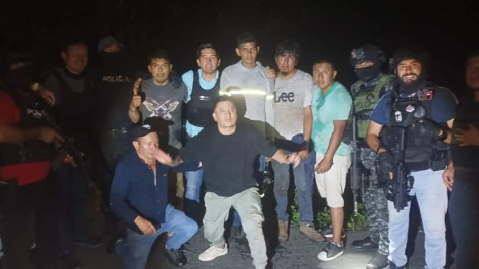 Lo que se sabe del rescate de los cuatro trabajadores de Comunica EP reportados como desaparecidos en Los Ríos