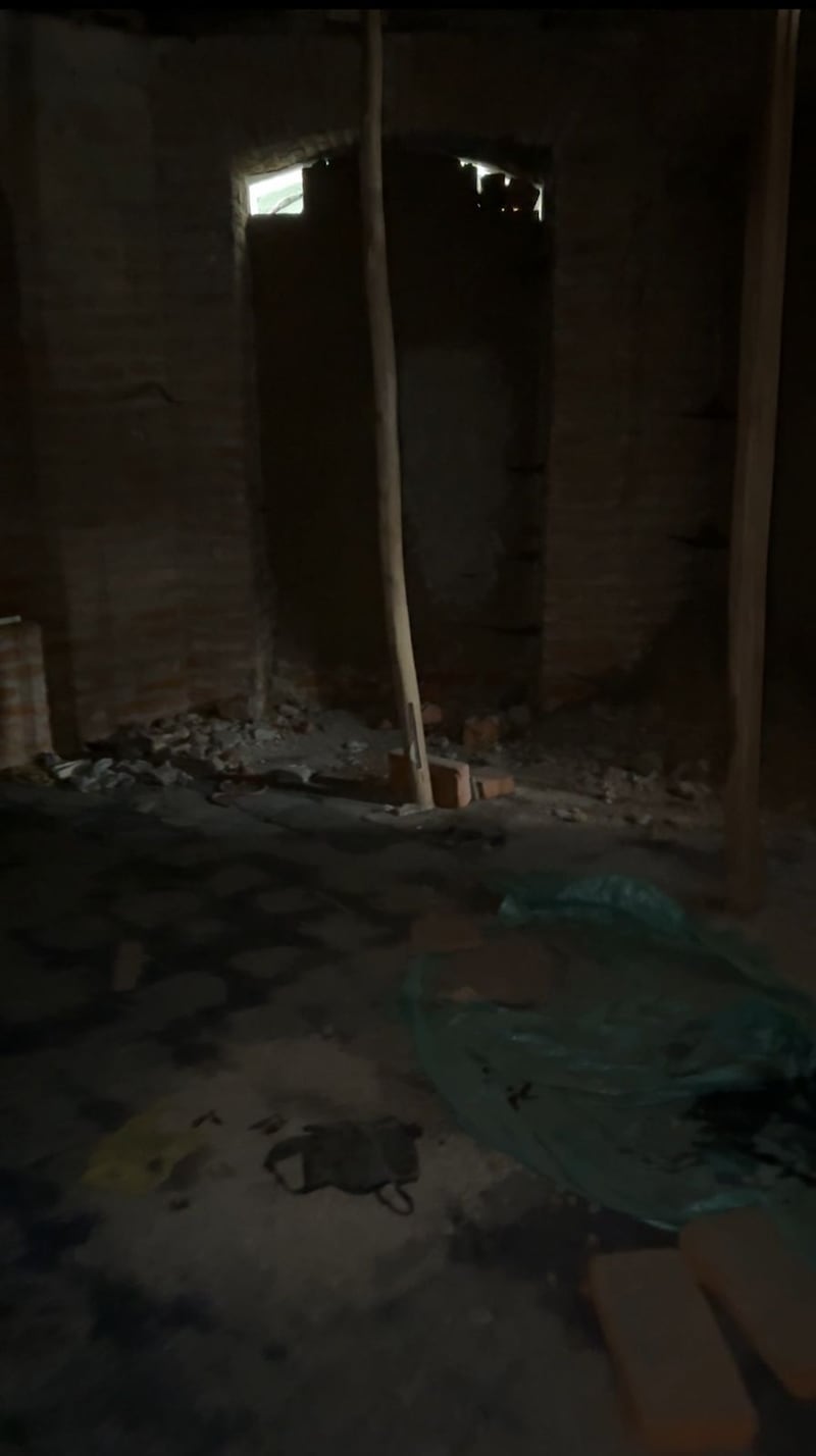 Lugar donde funcionaba la morgue en el Hospital San Lázaro en Quito. Foto: Metro Ecuador