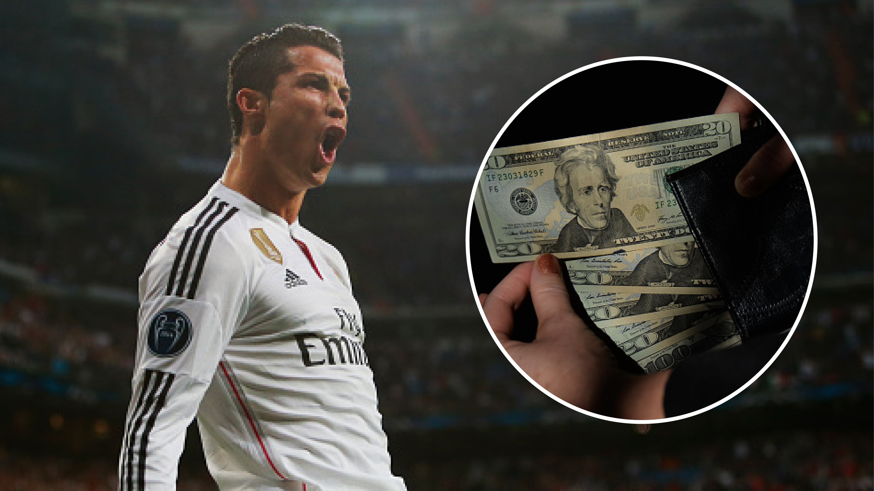 Lo que debe trabajar un ecuatoriano para igualar a CR7.