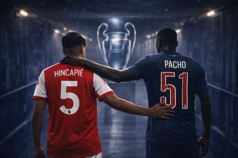 Hincapié y Pacho Champions League