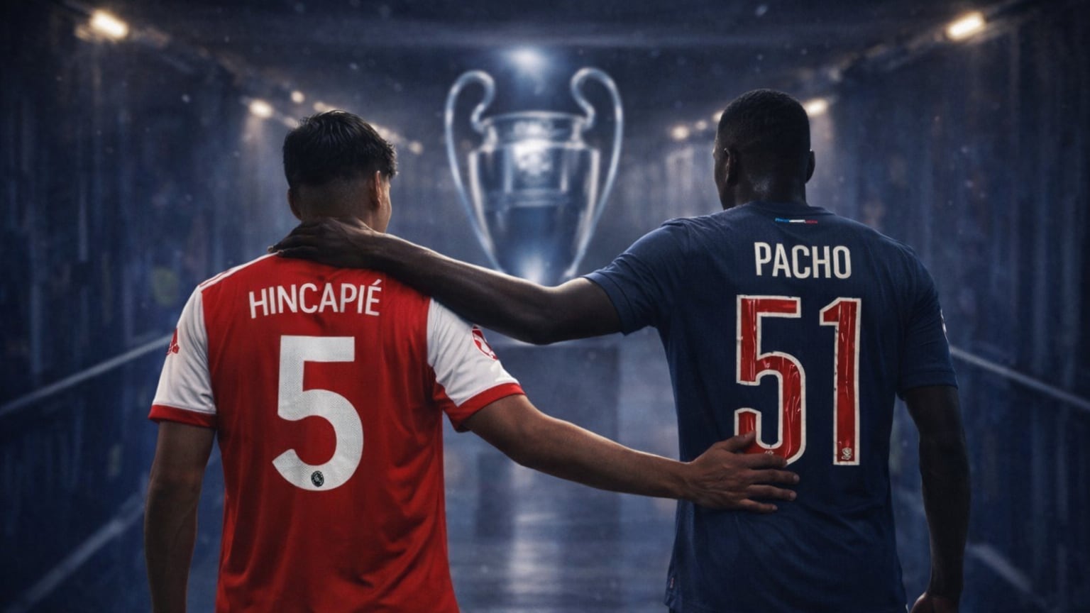 Hincapié y Pacho Champions League