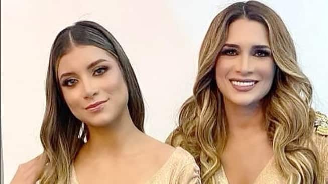 Gaby Pazmiño Yépez y su hija Sarita