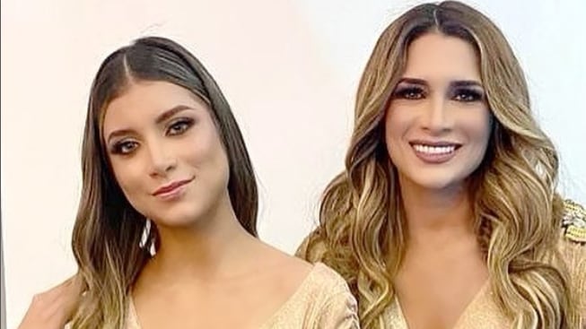 Gaby Pazmiño Yépez y su hija Sarita