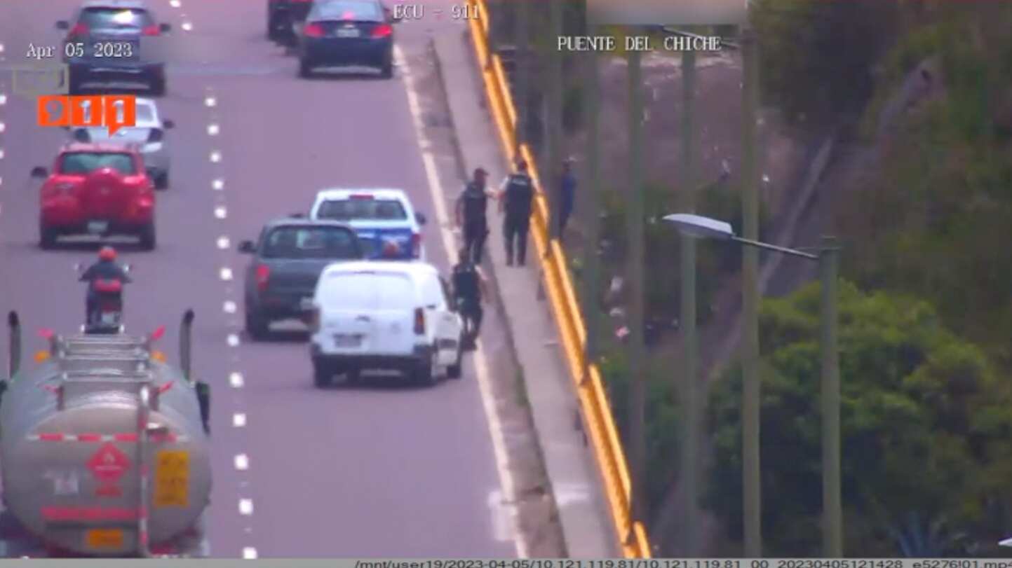 Intento de suicidio en el Puente del Chiche