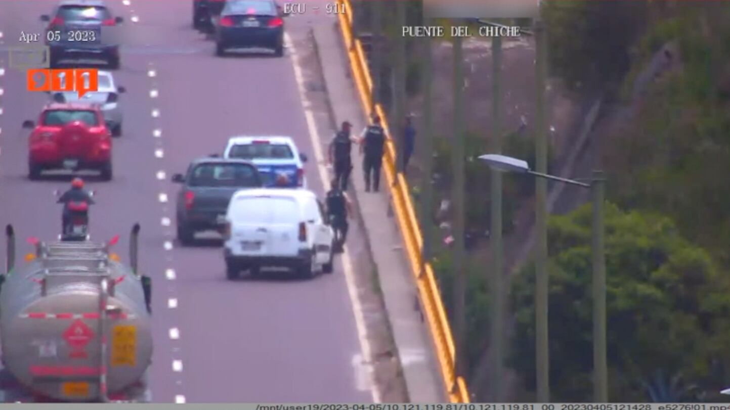 Intento de suicidio en el Puente del Chiche