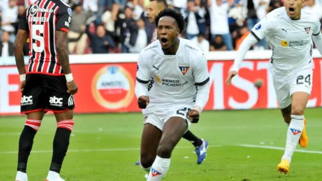 Liga de Quito pudo golear pero terminó sufriendo ante Sao Paulo por los cuartos de final de la Sudamericana
