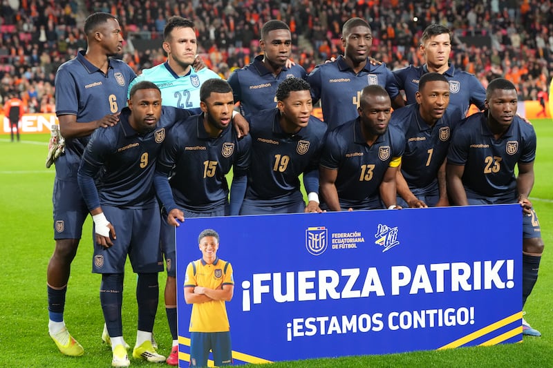 Ecuador ante Países Bajos en el amistoso en Europa