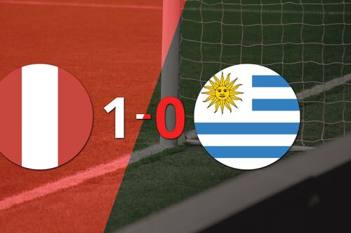 Uruguay perdió 1-0 ante Perú por un gol agónico