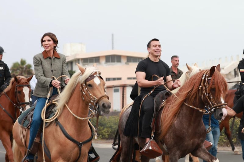 Ecuador y Estados Unidos fortalecen su cooperación: Salinas se proyecta como punto estratégico para una base extranjera - Fuente: Boletín de prensa