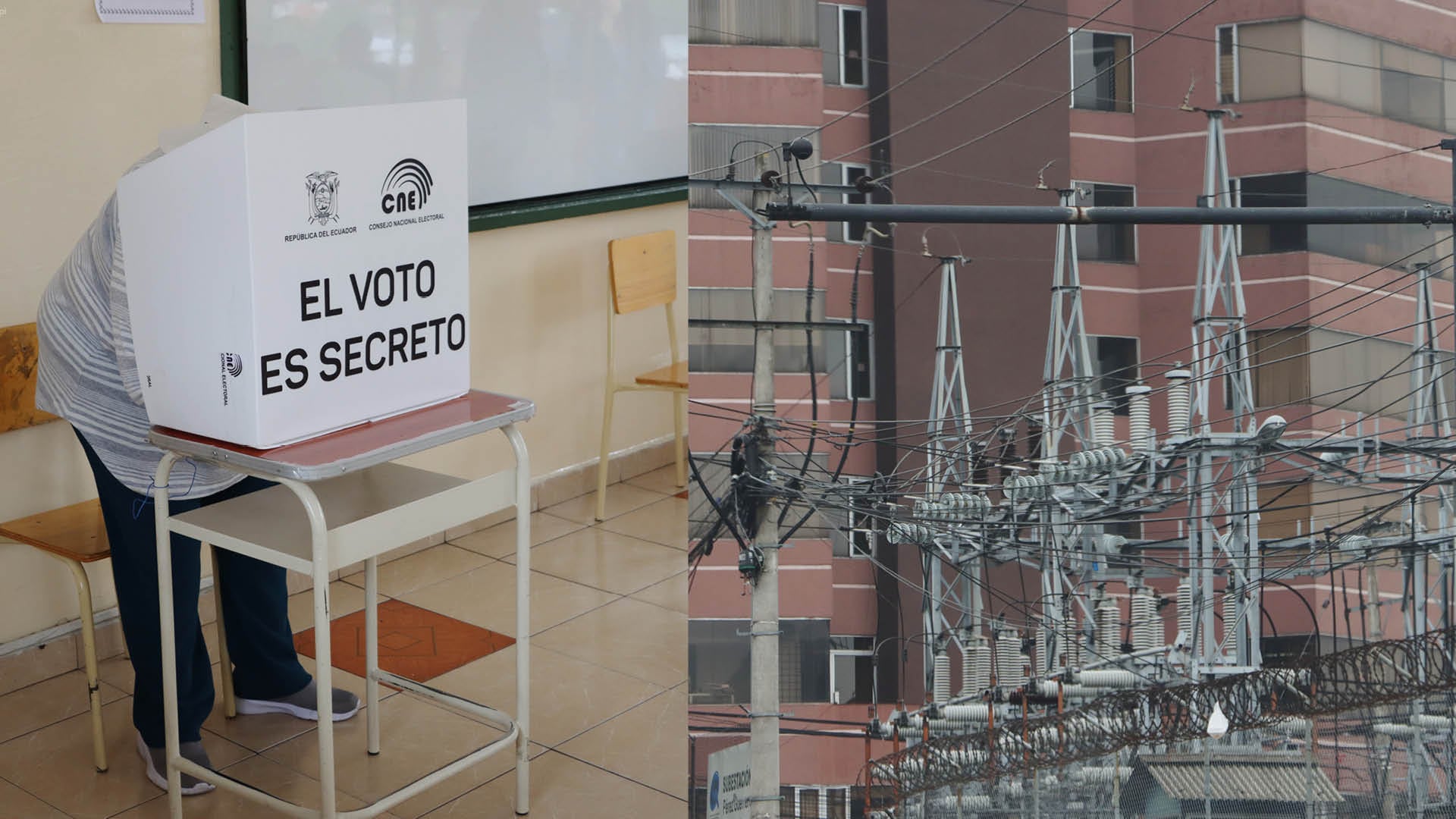 Elecciones en Ecuador/Apagones