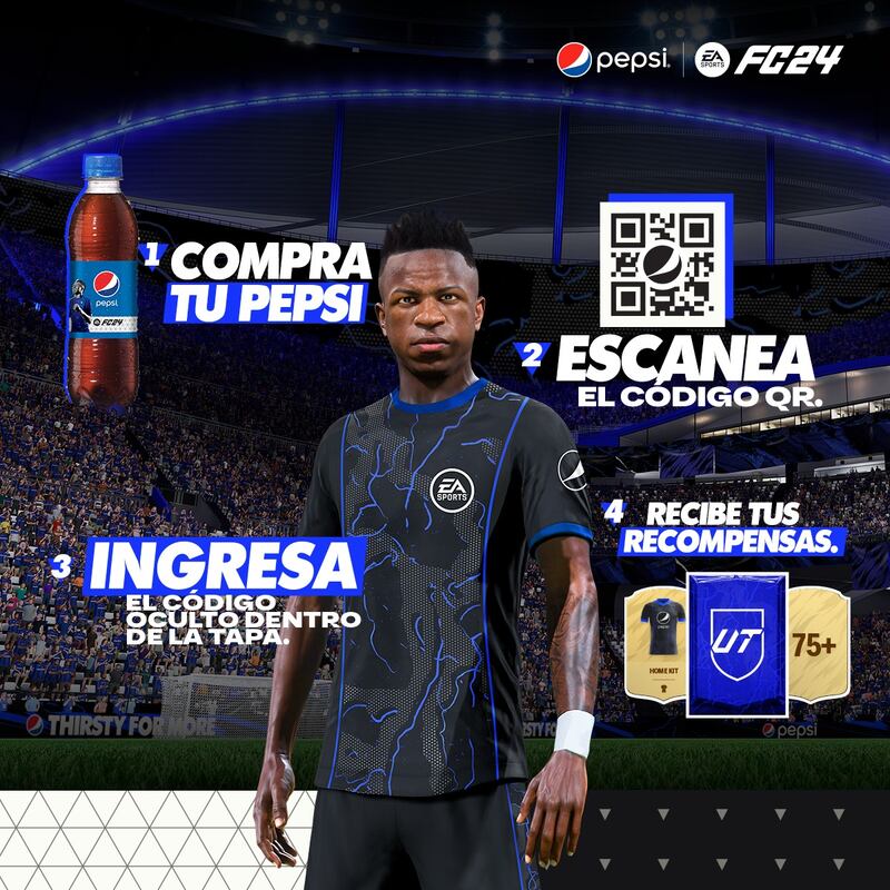 ¿Cómo ganar con Pepsi en FC24?