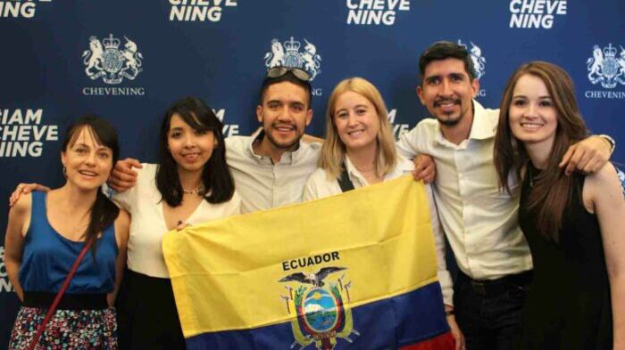 Estudiantes de becas Chevening.