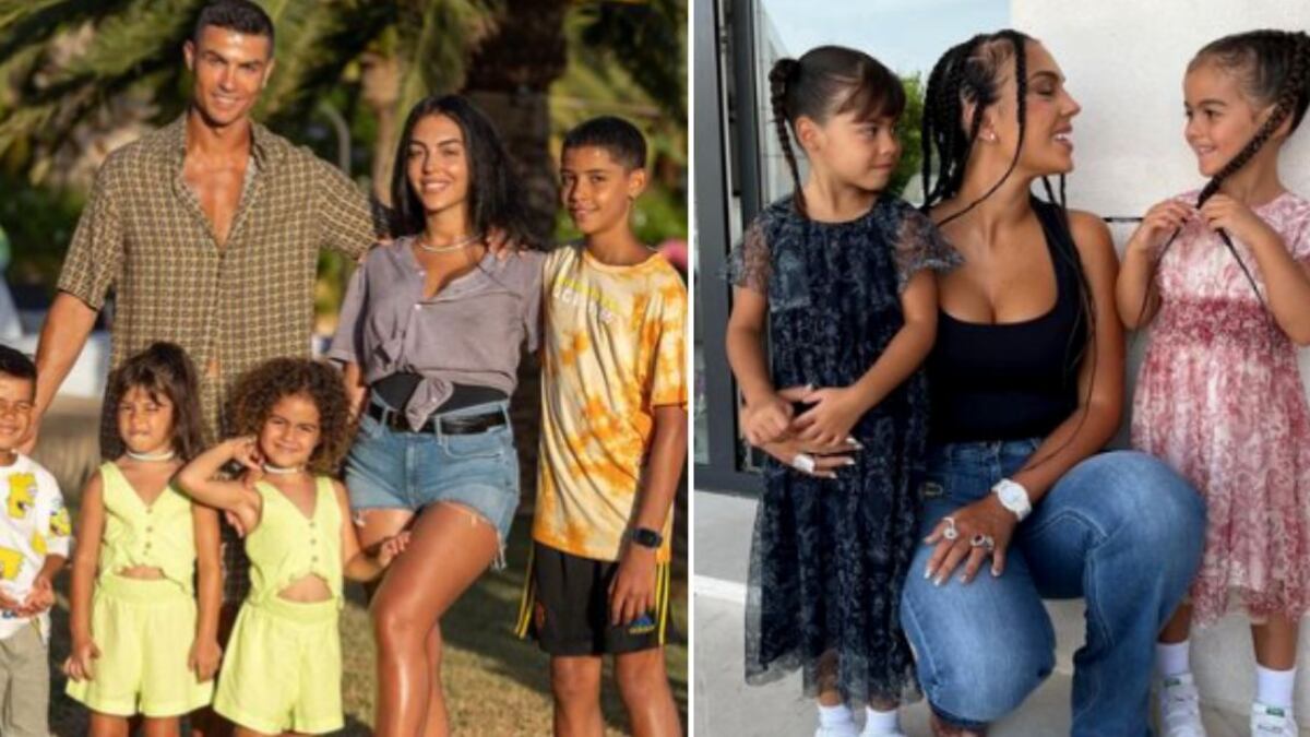 La fuerte conexión de Georgina Rodríguez con los hijos que Cristiano tuvo por vientre en alquiler
