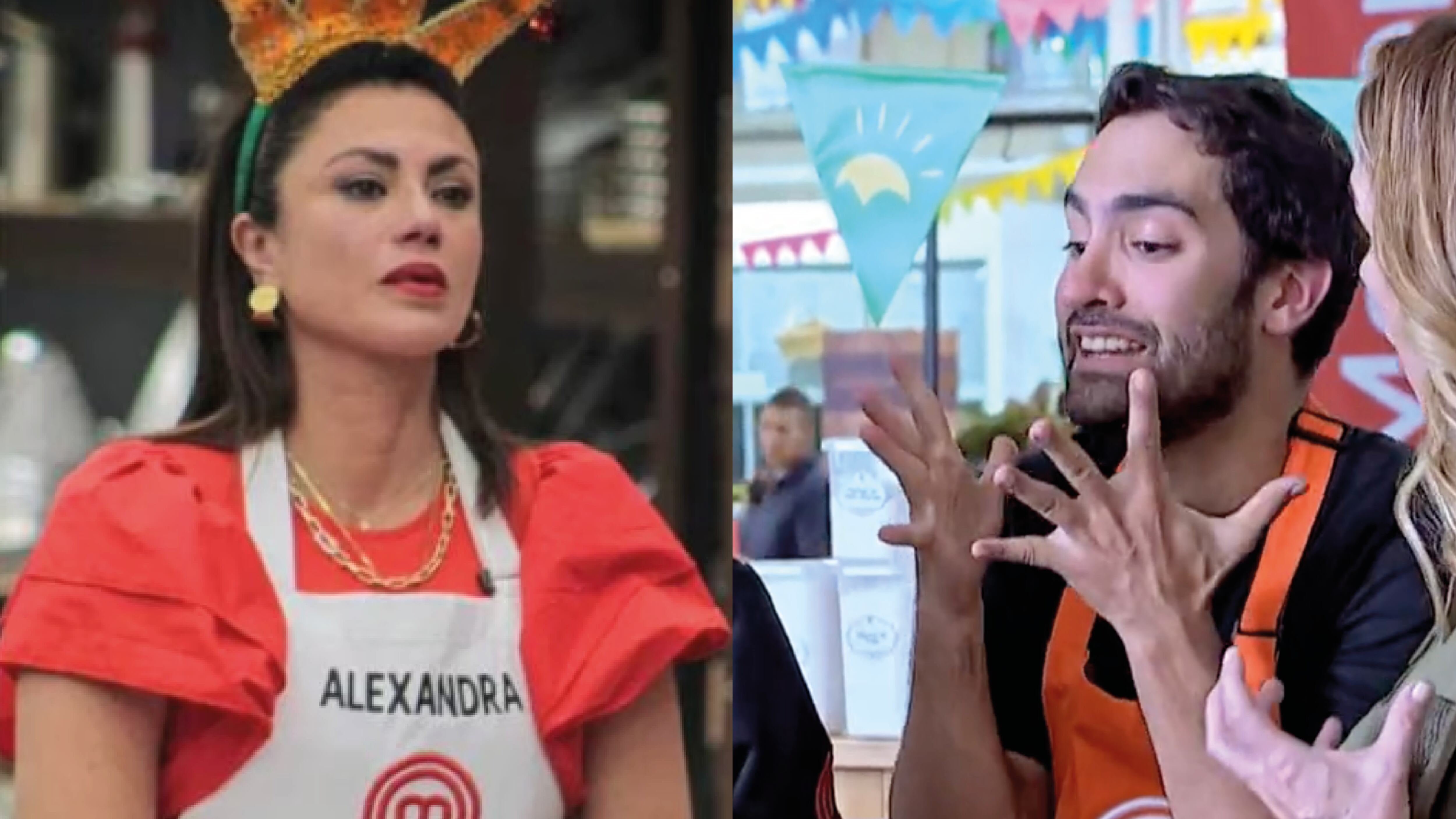 Alexandra y Jamil de MasterChef Ecuador