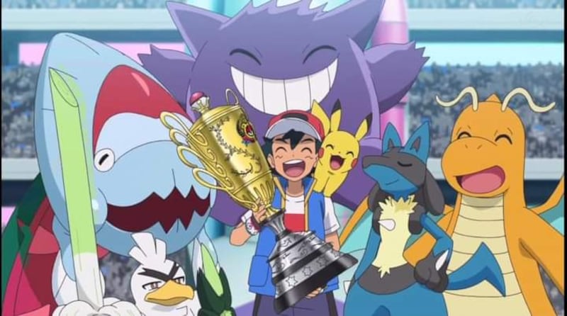 Ash es proclamado campeón del mundo