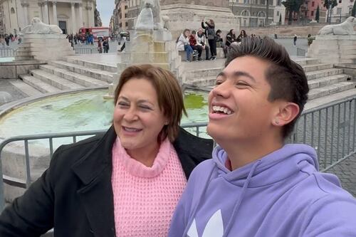 Alina Lozano revela candente pregunta sobre su matrimonio con su joven esposo 30 años menor