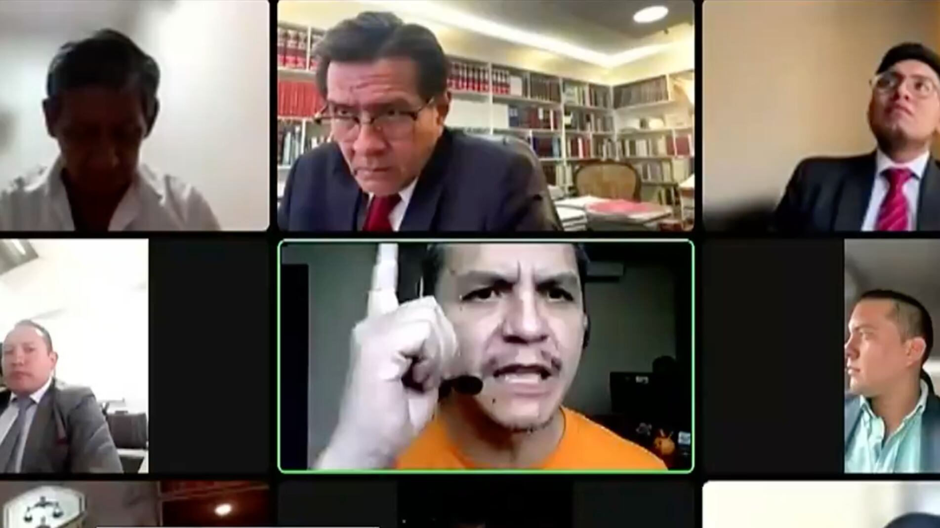 Álex Palacios en su segundo testimonio anticipado denunció que Wilman Terán lo amenazó de muerte