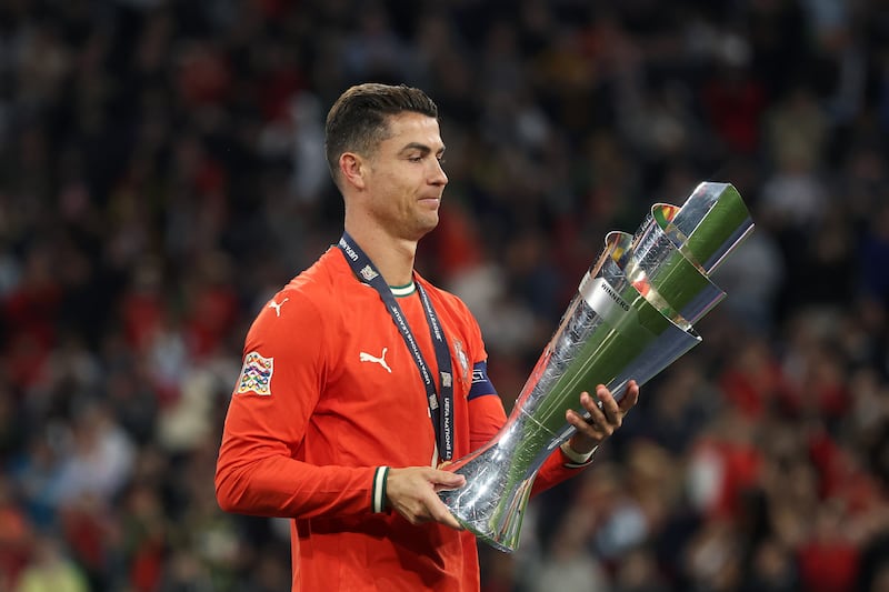 Cristiano Ronaldo ganó su tercer título con Portugal.