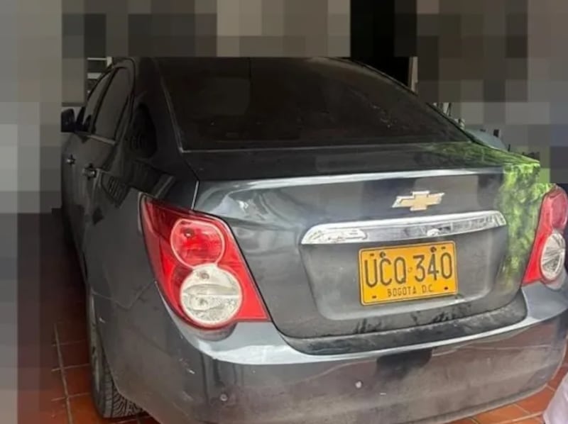 ¿Qué significan las manchas verdes en el carro donde llevaron a Yulixa Toloza?