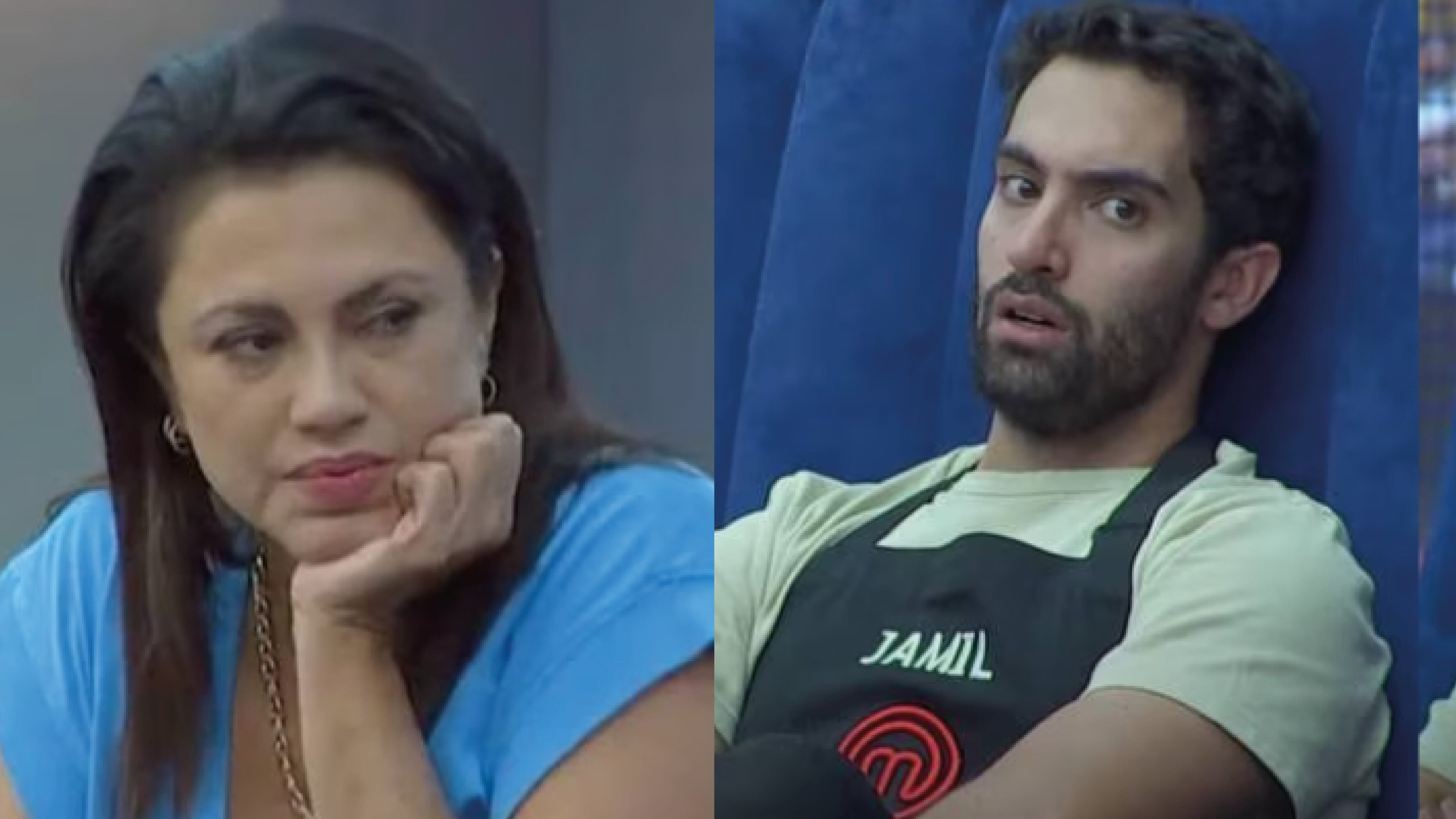 Alexandra y Jamil en MasterChef Ecuador